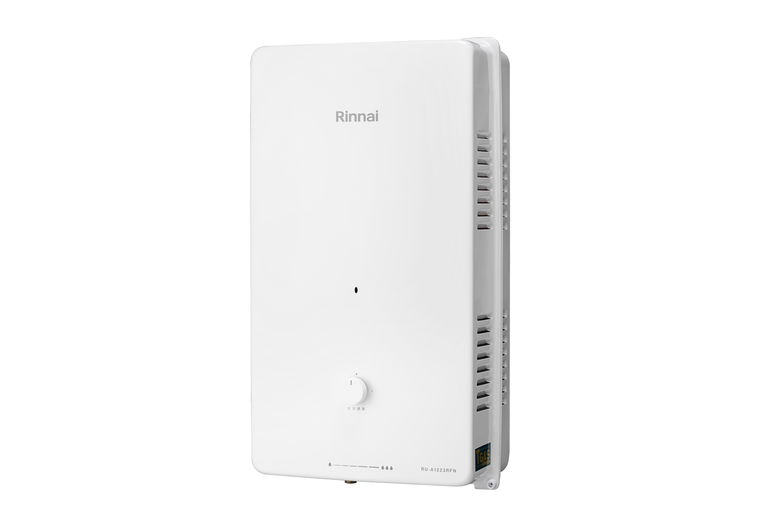 屋外型12L自然排氣熱水器 RU-A1223RFN