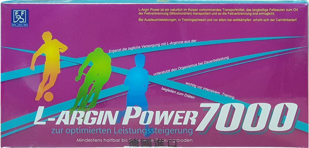 【晶優力】德國原裝 左旋精胺酸~高純度營養液 L-ARGIN Power 7000~德國第一大口服營養液專業製造廠~液態小分子吸收效果好 (25ml×20瓶)