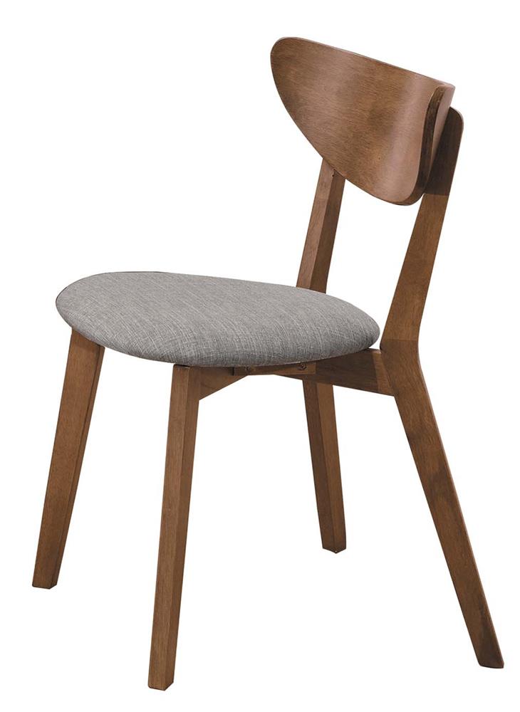 SH-A518-03 馬可淺胡桃灰布餐椅(不含其他產品)<br /> 尺寸:寬45*深50*高80cm