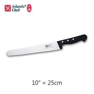 【Atlantic Chef六協】25cm圓頭寬麵包刀Wide Bread Knife-Round top