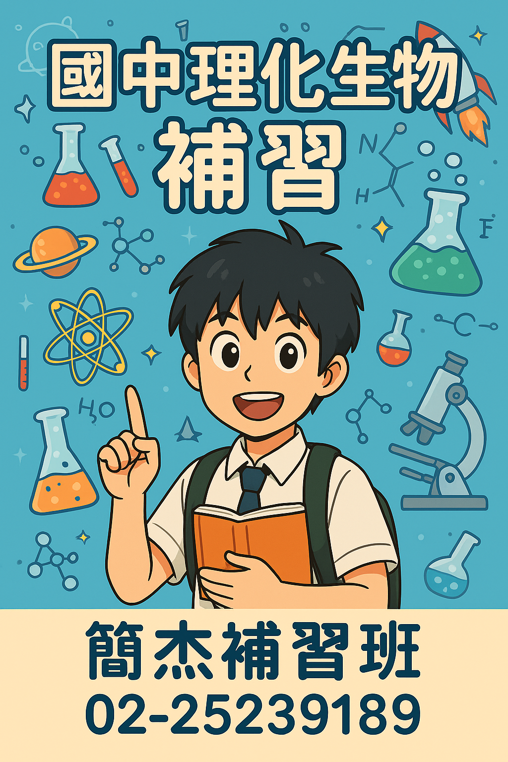 2025小六升7國中  自然科先修補習