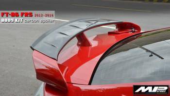 2012-2021 Toyota 86 / 2012-2016 Scion FR-S GT Spoiler Garnish-Carbon Fiber