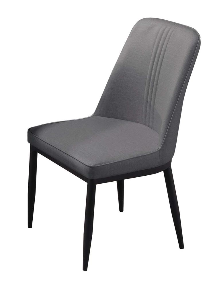 SH-A482-04 杰西餐椅(灰皮) (不含其他產品)<br /> 尺寸:寬48*深51*高90cm