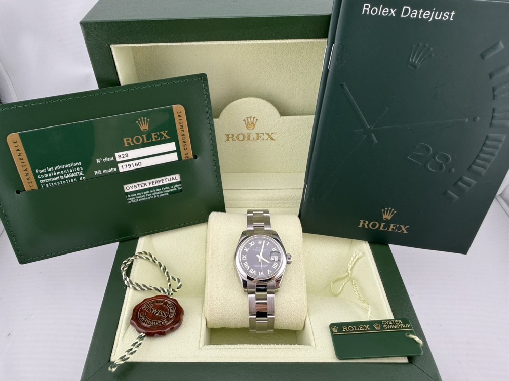 ROLEX 勞力士 LADY-DATEJUST 179160 26mm 2008盒單齊全 n1525-02