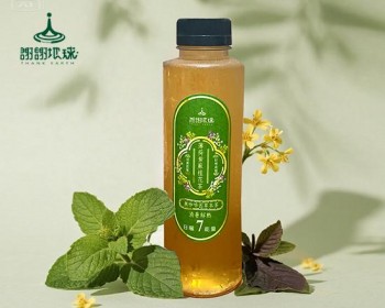 【謝謝地球】薄荷紫蘇桂花茶-台灣原葉無添加物天然香草茶草本清香-提振精神-飲料500ml