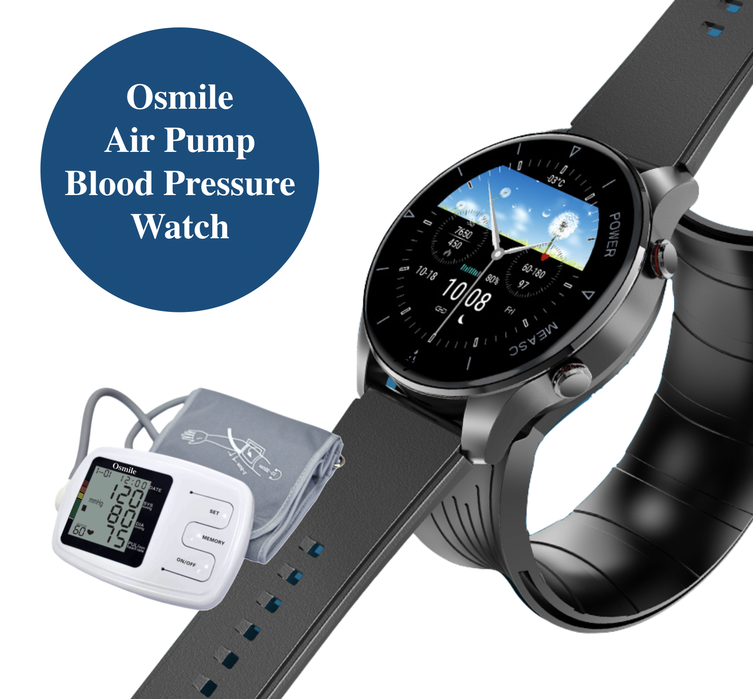 Osmile BP700 Air Pump Blood Pressure Watch