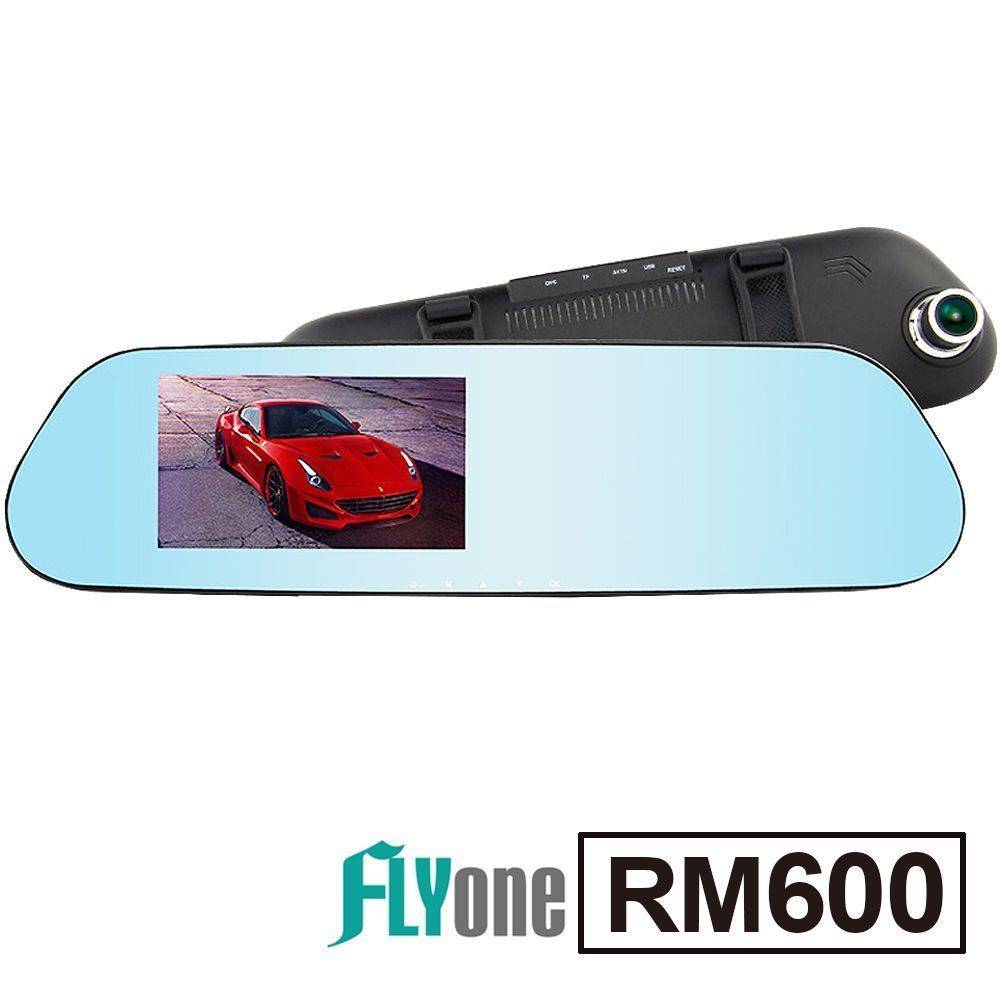 FLYone RM600 安霸A12+1440P高畫質夜視+ADAS智能輔助 藍光防眩後視鏡型行車紀錄器
