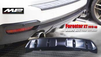 2012-2018 Forester XT OE Rear Diffuser (3D Carbon Look)