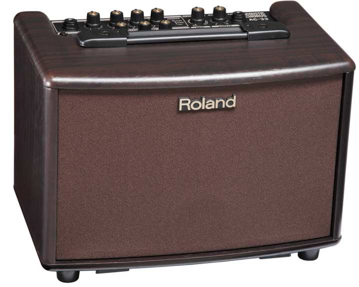 【金匠樂器】ROLAND AC-33RW電池供電的木吉他音箱