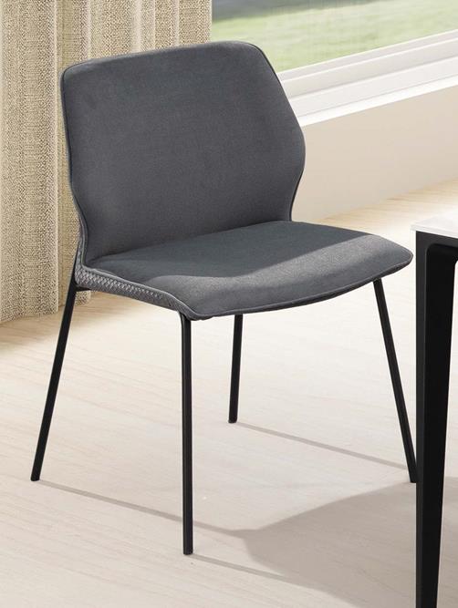 SH-A471-02 帕迪餐椅(深灰)(不含其他產品)<br />尺寸:寬43*深45*高84cm