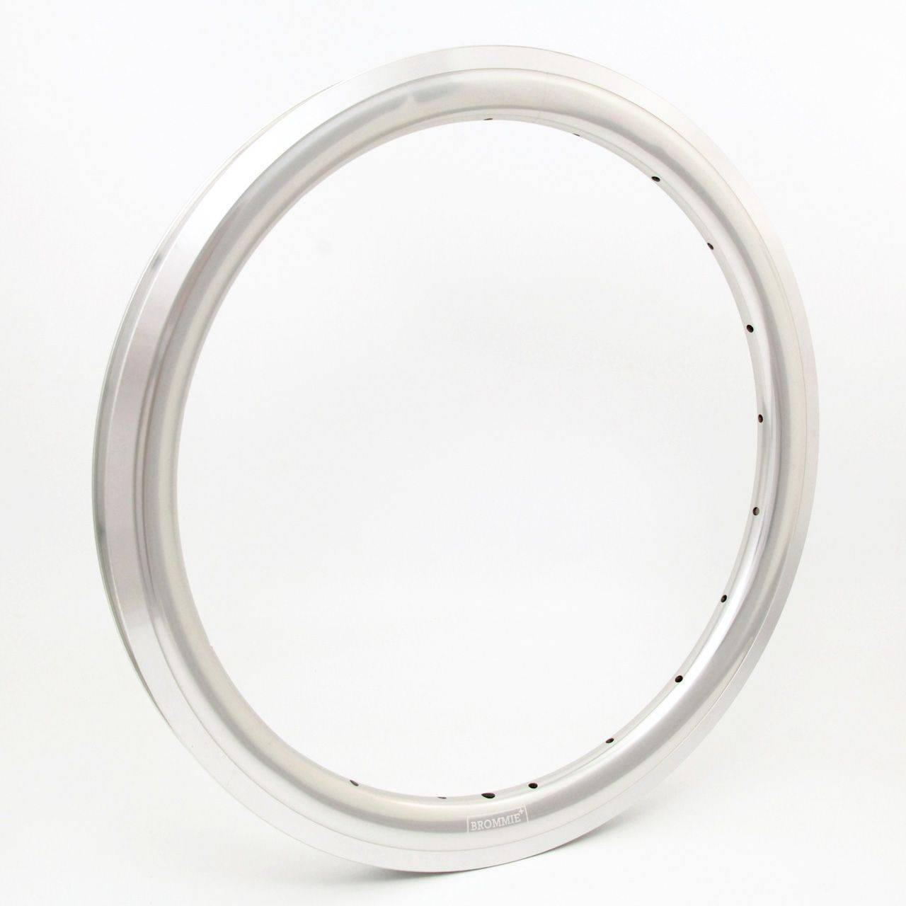 BrommiePlus R010 Welded Double Wall Rim - Polished Silver