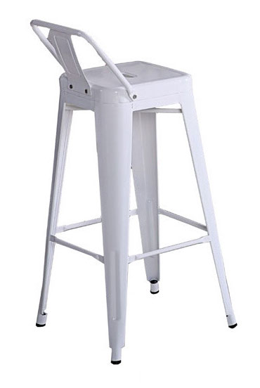 TA-957-7 哈利白色加背高吧台椅 (不含其他產品)<br />
尺寸:寬42*深42*高93cm