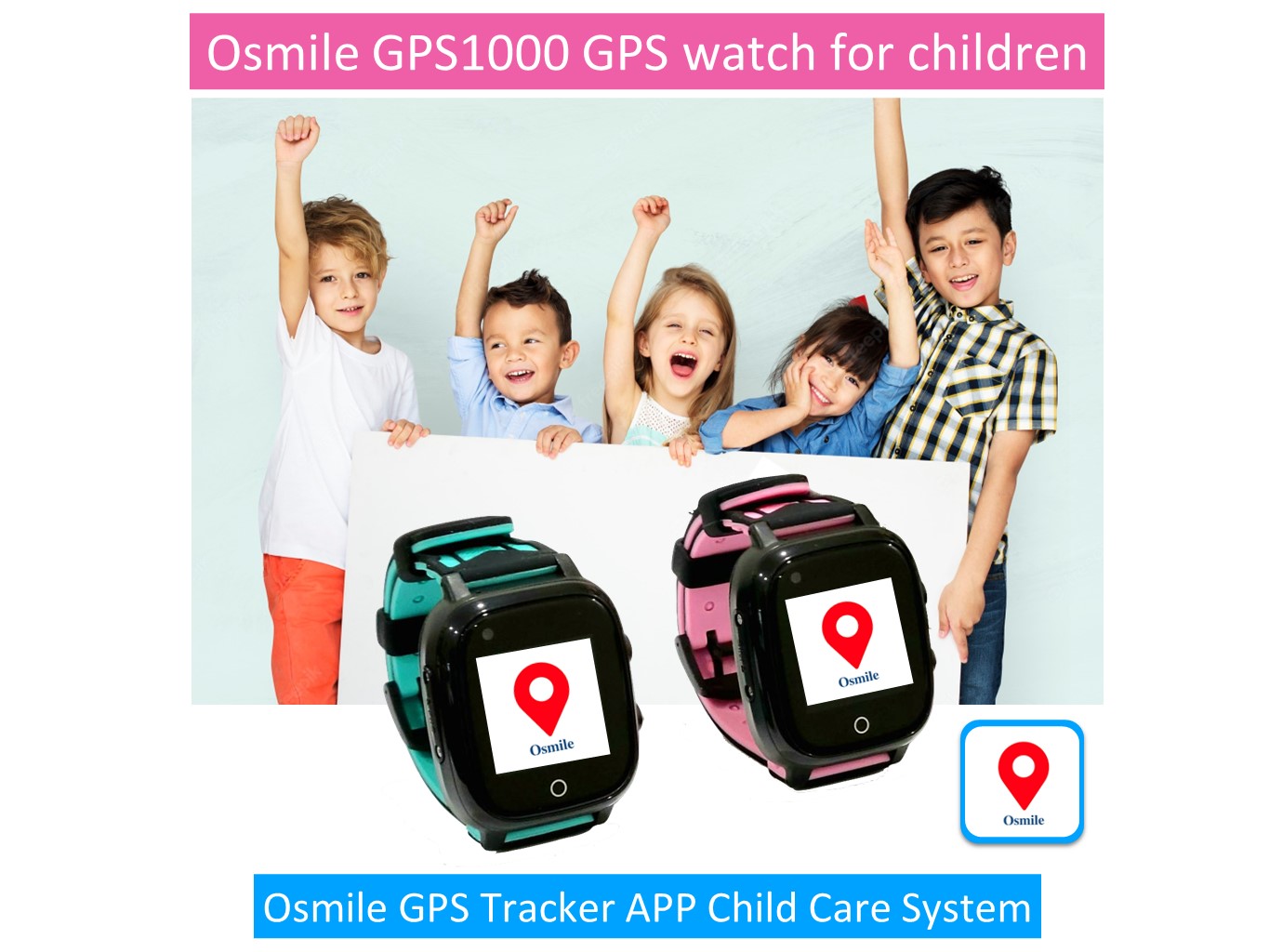 Osmile GPS1000 Tracker for kids - JC