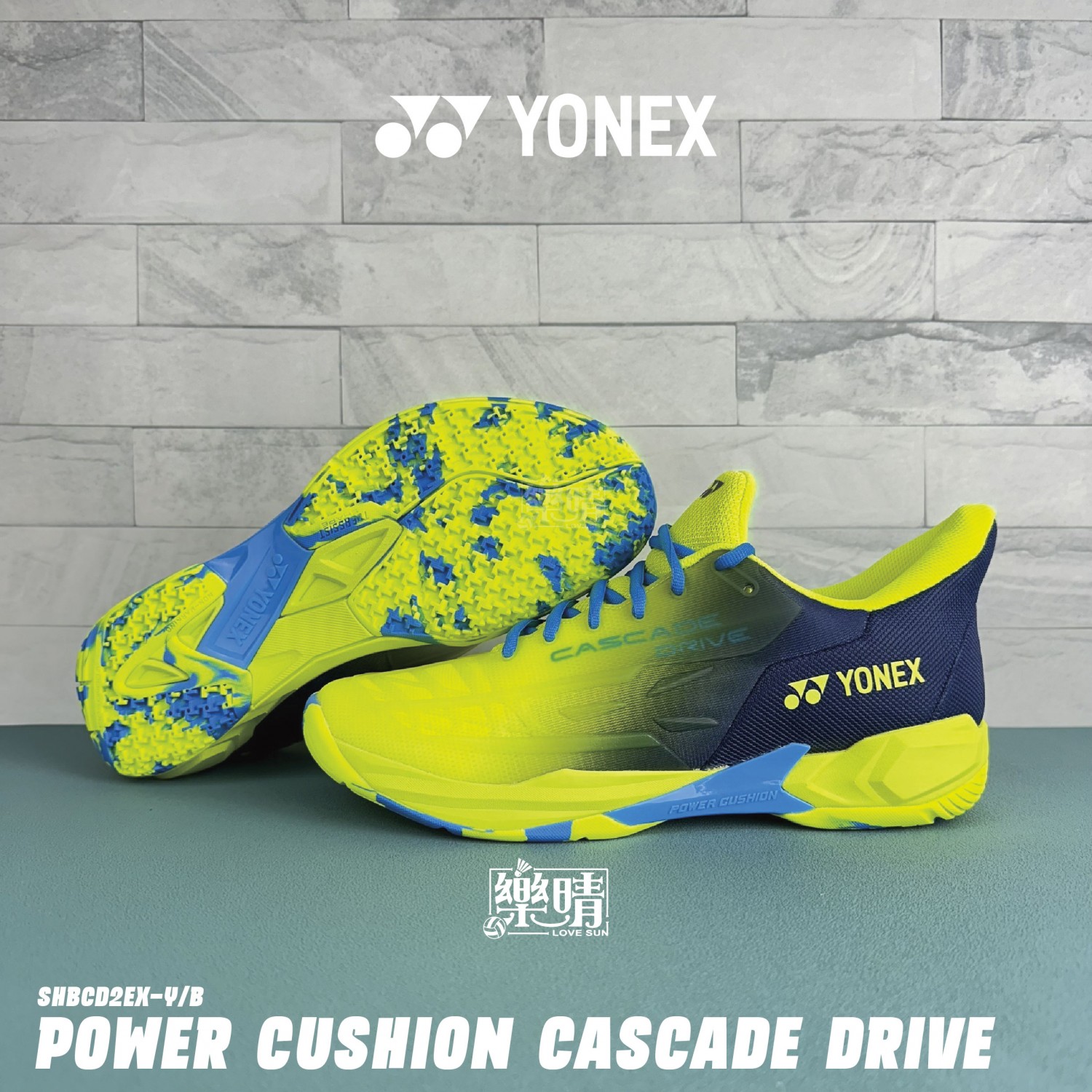YONEX 羽球鞋 SHBCD2EX-Y/B
