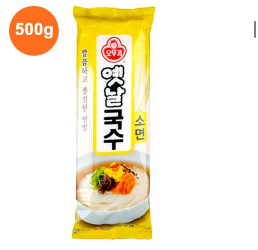 韓國不倒翁傳統素麵500g~長壽必吃直麵線