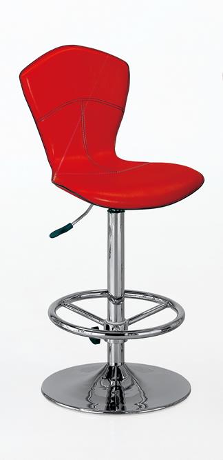 QM-1087-6 喬森吧椅(紅色) (不含其他產品)<br />
尺寸:寬44*深52*高94~114cm
