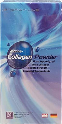FFB 德國原裝 海洋水解魚膠原彈力蛋白高單位粉末  ENERGY LIVE Marine-Collagen Power