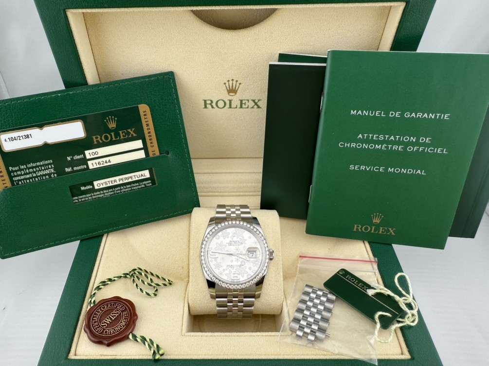 ROLEX勞力士 DATEJUST 116244 原鑲鑽圈 36mm 2014年 n1481