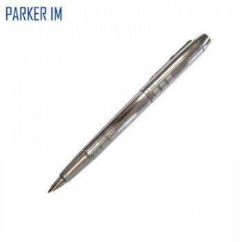 宣彥辦公文具購物網,PARKER P0905660/F亮鉻格紋鋼筆