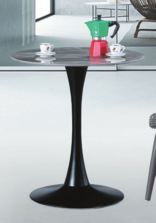 CL-1086-2 黑色喇叭70圓休閒桌 (不含其他產品)<br />尺寸:圓70*高71cm