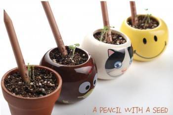 【E-gift】可種植物的創意鉛筆(8種植物)