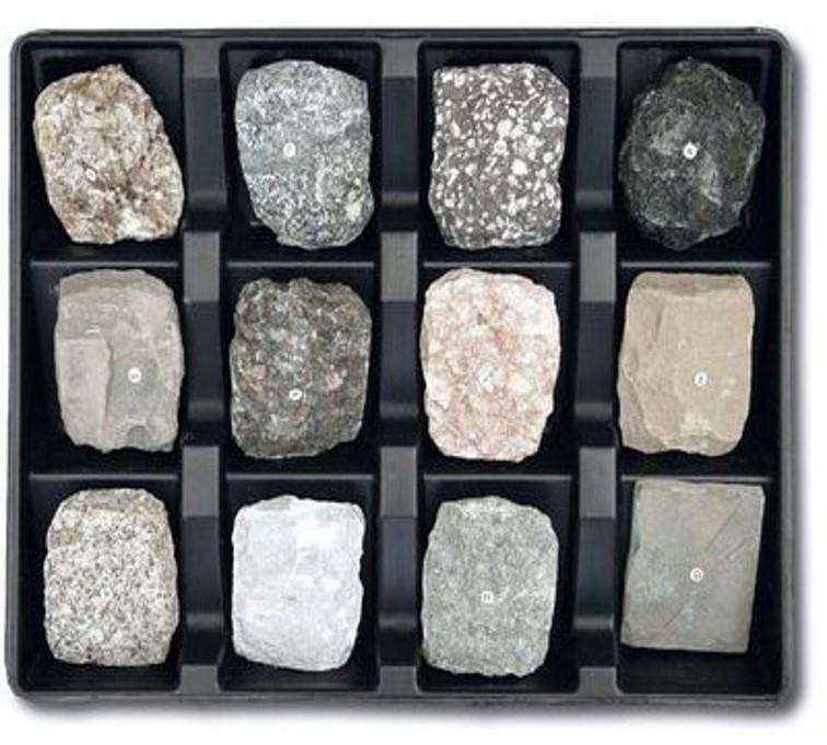 台灣岩石標本(12件組)