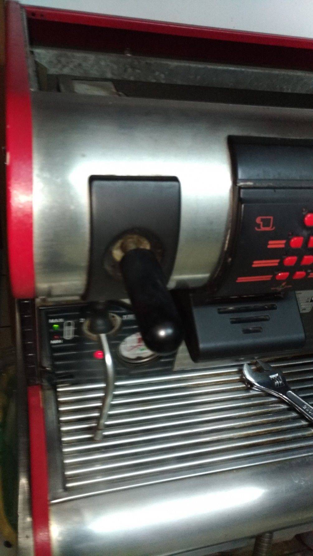 拉薩碼寇SM半自動咖啡機大保養維修更新零件處理 台中客戶