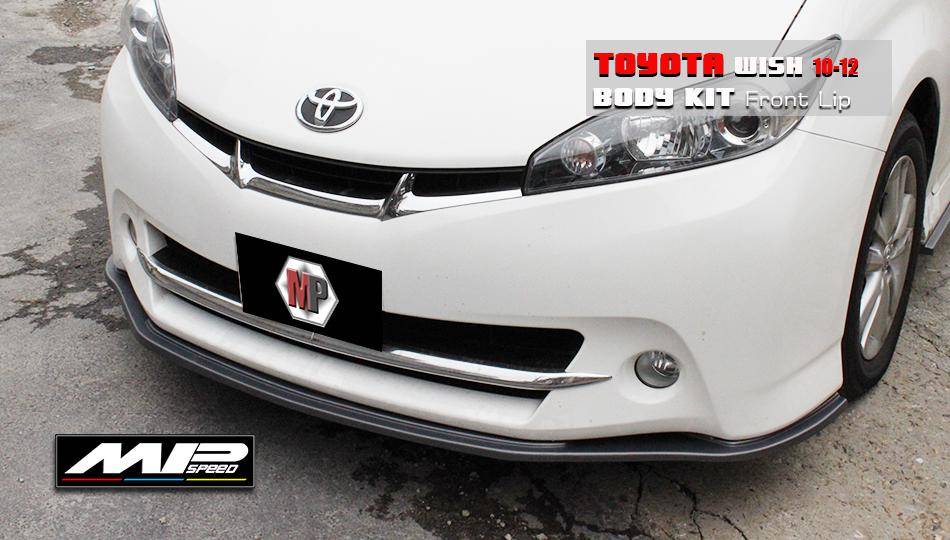 2010-2012 Toyota Wish Front Lip Spoiler
