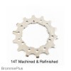 14T Cog for Derailleur 3/4/5 Speed System (Machined)