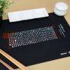 Silicone Placemat│Preface to the Orchid Pavilion Gathering (Black)Calligraphy Series