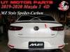 2019-2022 Mazda 3 4D MZ Style Spoiler-Carbon Fiber