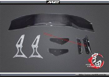 12-20 TOYOTA 豐田 86/SCION FRS/BRZ GT 3D尾翼+L款側板+鋁合金腳架+中板碳纖維卡夢 Carbon Fiber