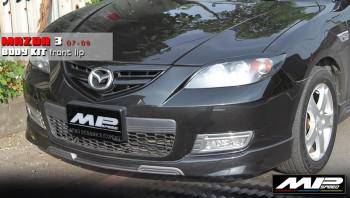 2007-2009 Mazda 3 4D 2.0S S-Model OEM Style Front Lip