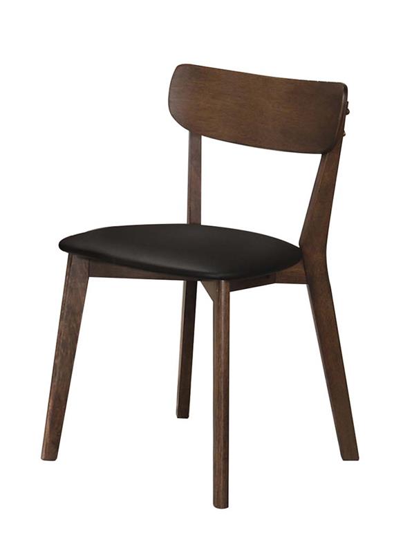 CO-519-2 費洛胡桃色餐椅(皮) (不含其他產品)<br /> 尺寸:寬41*深46.5*高77.5cm