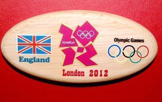 2012英國倫敦奧運紀念磁鐵原價140特價100