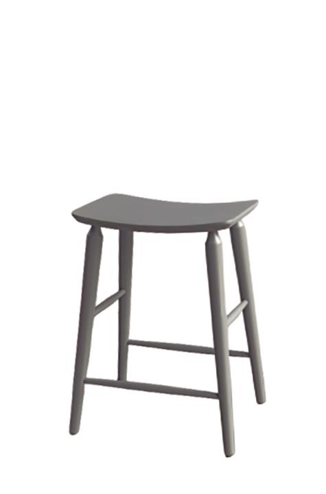 CO-527-5 法蘭西灰色吧檯椅 (不含其他產品)<br />
尺寸:寬46.5*深37.5*高59.5cm