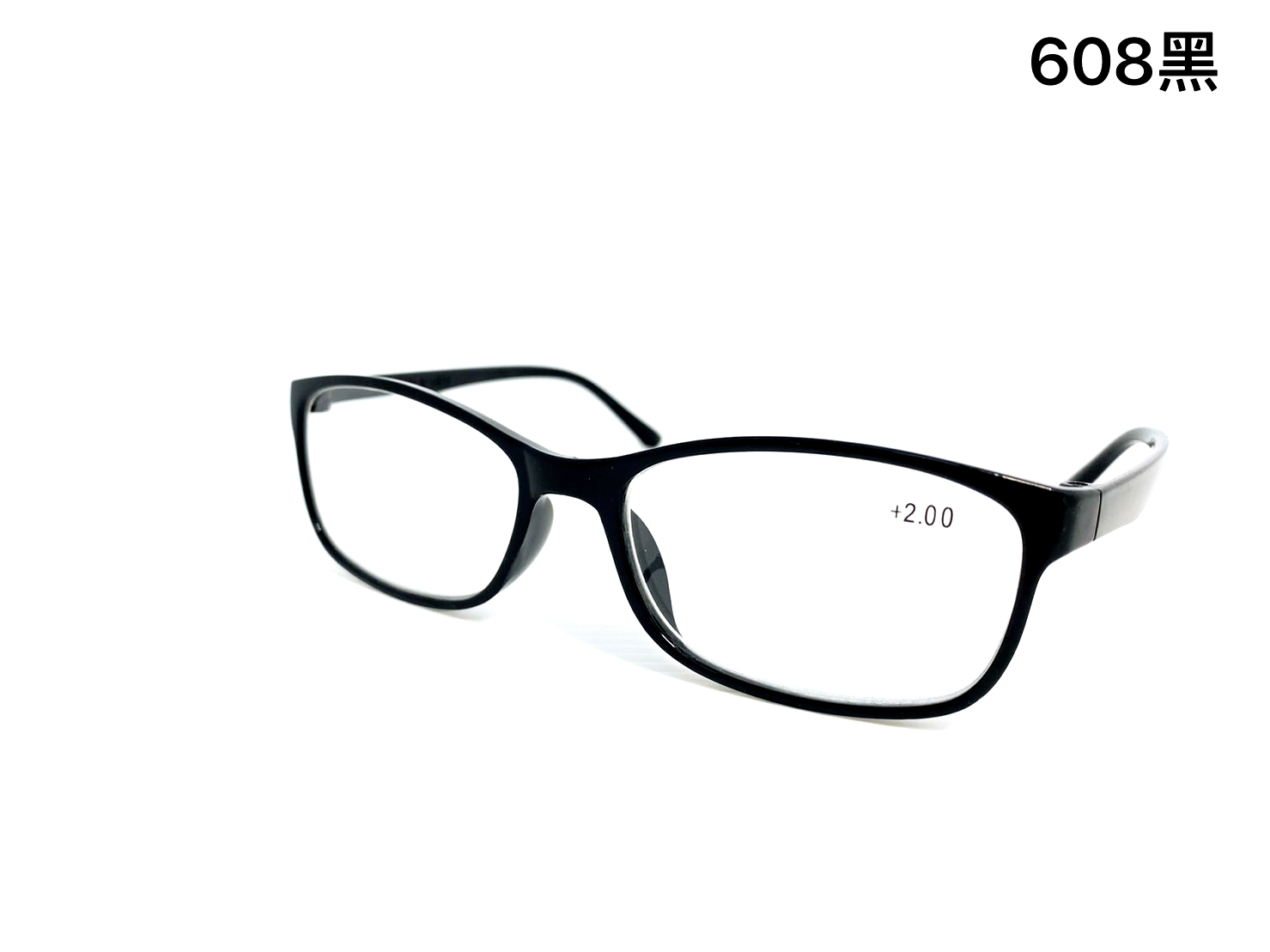 608-黑 基本款黑框 