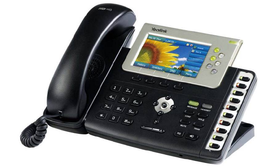 Yealink VOIP SIP-T38G 高階彩色 IP Phone 網路電話