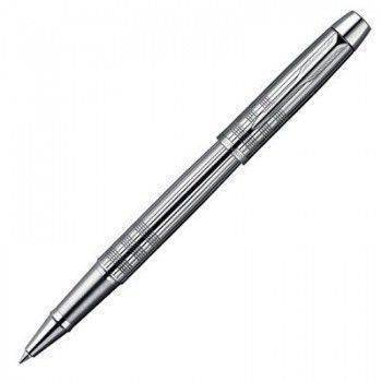 宣彥辦公文具購物網,PARKER P0905680亮鉻格紋鋼珠筆