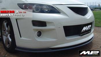 2004-2009 Mazda 3 4D AE Style Front Lip Spoiler