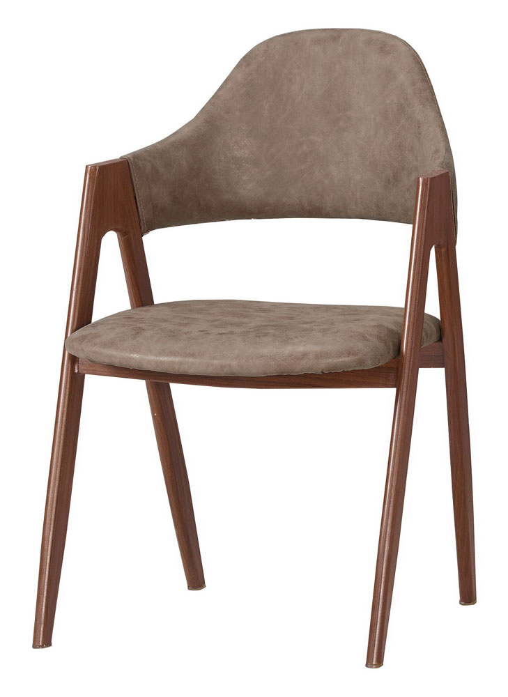 QM-1073-11 塔利斯餐椅(皮)(五金腳) (不含其他產品)<br /> 尺寸:寬50*深53*高83cm