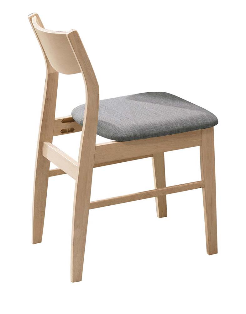 SH-A504-05 特瑞莎洗白灰布餐椅(不含其他產品)<br /> 尺寸:寬45.5*深52.5*高78.5cm