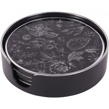 Laura Ashley Louise 10CM杯墊一組4入