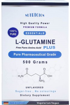 German Glutamine L-Glutamine High Potency Powder (Suitable for Vegans) (500g/can)