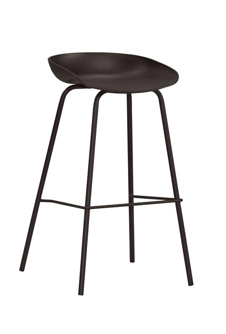 QM-657-7 希威爾吧椅(高)(黑) (不含其他產品)<br /> 尺寸:寬51*深46.5*高83.5cm
