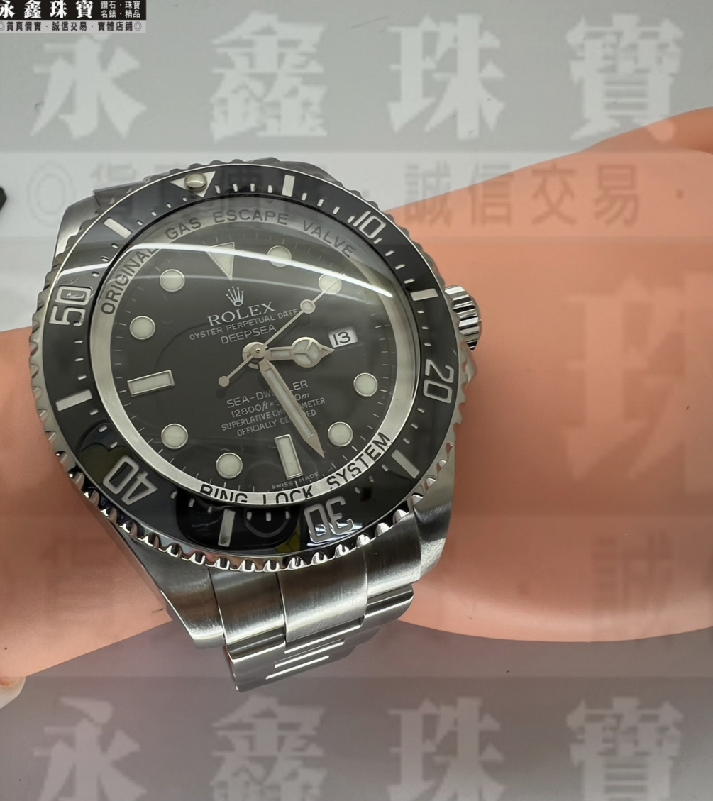 ROLEX 勞力士 DEEPSEA 海使者 116660 自動上鍊腕錶