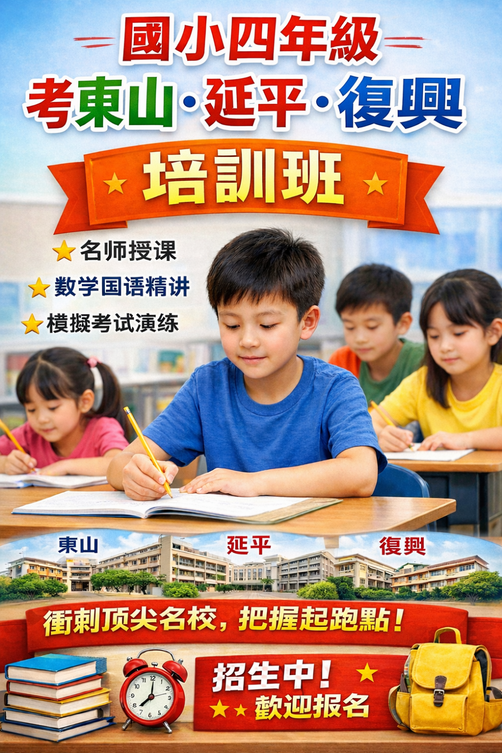 升私中國小升三/四年級數學班(不教進度)  02-25239189