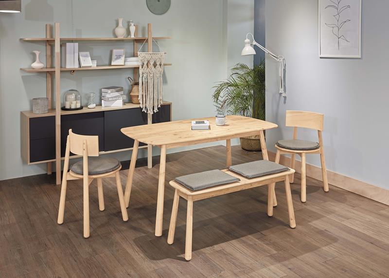 CO-522-1 橫濱實木餐桌 (不含椅子)(不含其他產品)<br />尺寸:寬135*深80*高75cm
