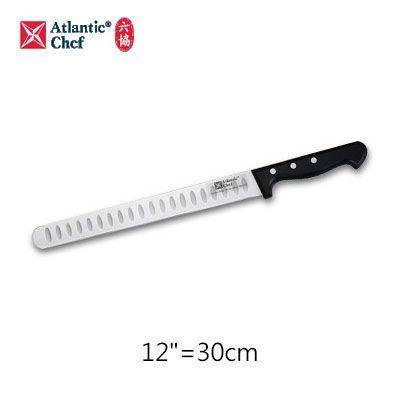 【Atlantic Chef六協】30cm有鋸齒薄片刀Slicing Knife - Serrated Edge