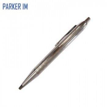 宣彥辦公文具購物網,PARKER P0905700亮鉻格紋原子筆